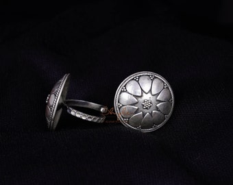 Moh Intricate Petal 925 Sterling Silver Toe-ring