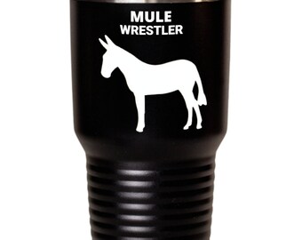 Stainless Steel Hot Or Cold Drinks WELCH CORGI WRESTLER Black Tumblers Vacuum Insulated Double Walled