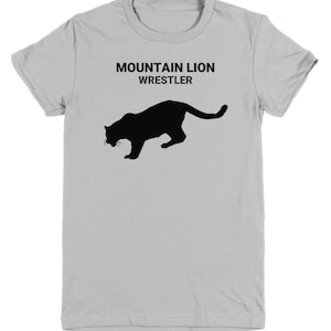 MOUNTAION LION WRESTLER, Mountain Lion Lovers T-Shirts, Big Cat Lovers Gift, Gift For Mountain Lion Lovers, Pet Lover, Youth, T-Shirts