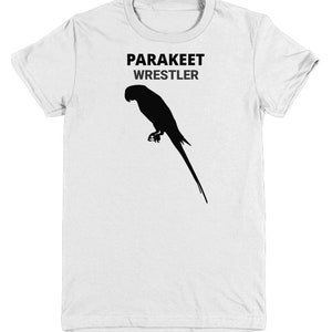 PARAKEET WRESTLER, Parakeet Lovers Kids T-Shirt, Parakeet Loving Kids Gift, Gift for Parakeet Owners, Youth T-Shirt