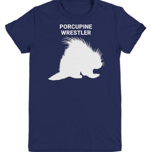 PORCUPINE WRESTLER, Porcupine Lovers Kids T-Shirt, Porcupine Loving Kids Gift, Gift for Porcupine Owners, Rescuers, Youth T-Shirt