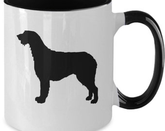 IRISH WOLFHOUND, Dog Lovers Mug, Wolfhound Dog Lovers Gift, Dog Mom Gift, Gift for Irish Wolfhound Owner, Hot Tea, Hot Chocolate, Coffee Mug