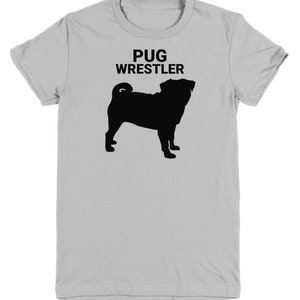 PUG WRESTLER, Pug Lovers Kids T-Shirt, Pug Dog Loving Kids Gift, Gift for Pug Owners, Youth T-Shirts