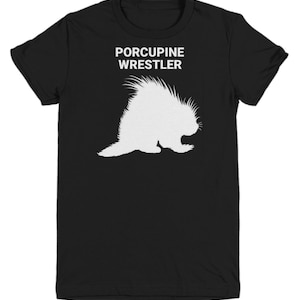 PORCUPINE WRESTLER, Porcupine Lovers Kids T-Shirt, Porcupine Loving Kids Gift, Gift for Porcupine Owners, Rescuers, Youth T-Shirt