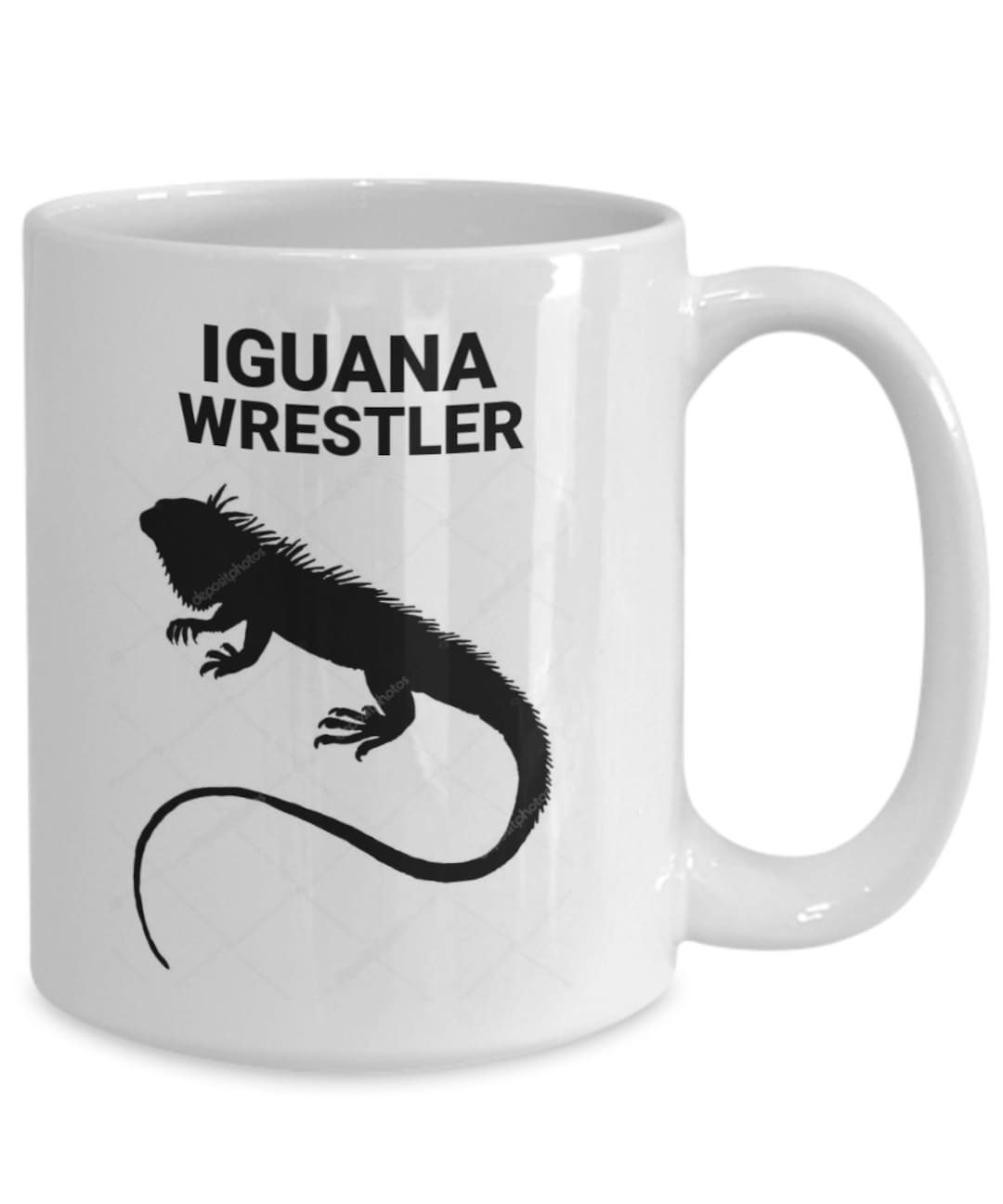 IGUANA WRESTLER, Iguana Lover Mug, Iguana Lovers Gift, Iguana Mom, Dad ...