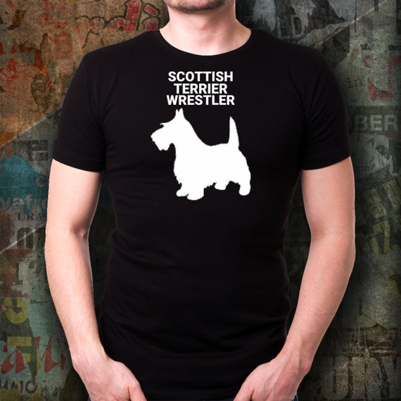 Scottish Terrier Dog T-Shirt Scottish Terrier Dog T-Shirt