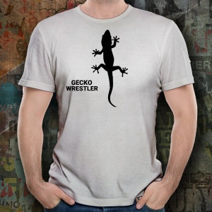 GECKO WRESTLER, Gecko Lovers T-Shirt, Gecko Lovers Gift, Gecko Mom Gift, Gecko Dad Gift, Gift for Lizard Lover, Adult, Unisex T-Shirt