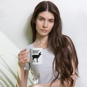 PRONGHORN ANTELOPE WRESTLER, Pronghorn Antelope Lovers Present, Gift for Pronghorn Antelope Hunters, Hot Chocolate, Hot Tea, Coffee Mugs