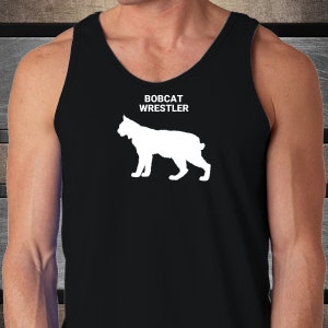 BOBCAT WRESTLER, Bobcat Lovers Tank Top, Bobcat Lovers Gift, Big Cat Mom Gift, Gift For Bobcat Lovers, Pet Lover, Adult, Unisex, Tank Top,
