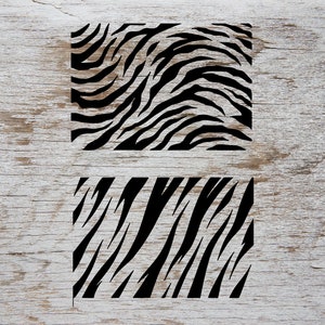 Tiger Stripes SVG Cut File | | de fichiers numériques | SVG Silhouette | Cricut | Camée