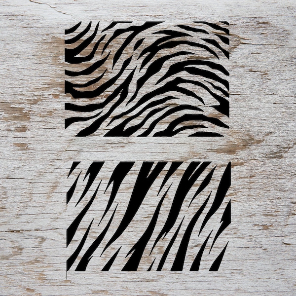 Tiger Stripes SVG Cut File | Digital File | SVG | Silhouette | Cricut | Cameo