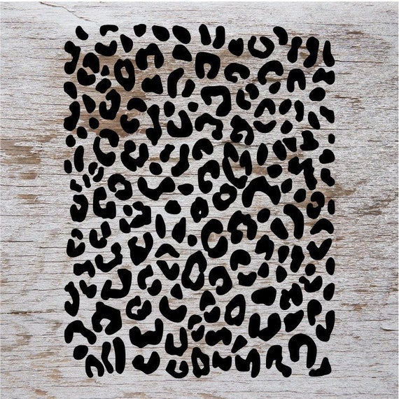 Download Leopard Print Svg Cut File Digital File Svg Png For Silhouette Etsy