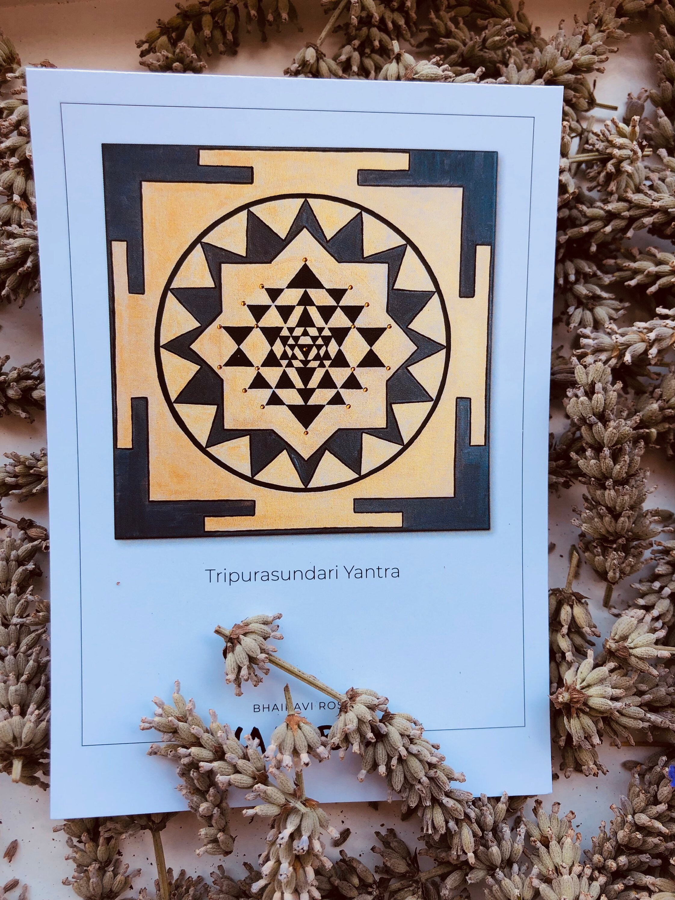 Art for Healing Yantras Cards A6 Size Printed Set of 10 Cards - Etsy