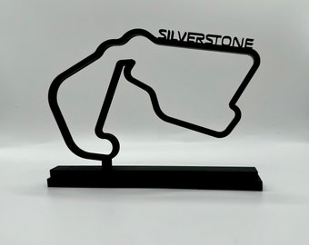 F1 Silverstone & Other Circuits Free Standing Wall Art - Add Speed and Style to Your Home Décor