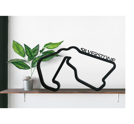 F1 Silverstone & Other Circuits Free Standing Wall Art - Add Speed and Style to Your Home Décor