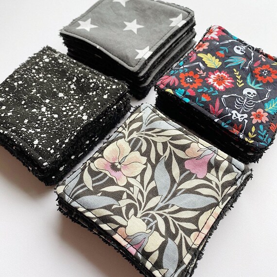 Reusable makeup / nail varnish remover wipes - Eco friendly beauty wipes, gift for eco warrior