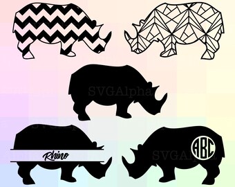Download Rhino Svg Etsy