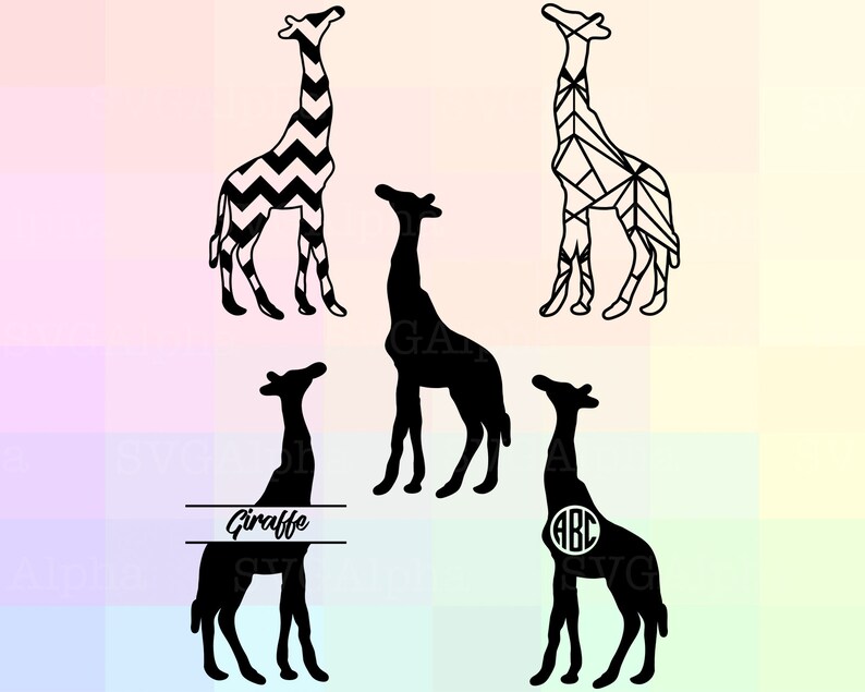 Download Giraffe Clipart Giraffe Cut File Chevron Giraffe Silhouette Giraffe Png Monogram Giraffe Cricut Svg Split Giraffe Dxf Giraffe Svg File Clip Art Art Collectibles Trustalchemy Com