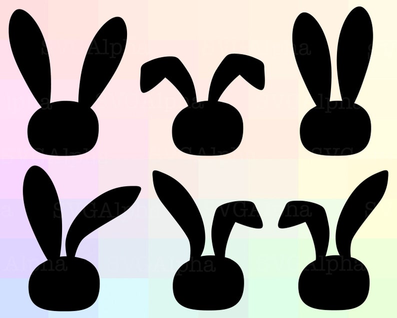 Bunny Head Svg Free : Bunny Head Silhouette at GetDrawings | Free