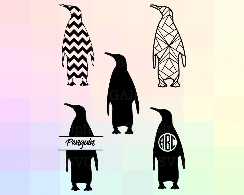 Download Clip Art Penguin Svg Cute Penguin Svg Files For Cricut Arctic Animal Sublimation Art Collectibles