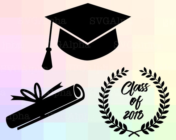 Download Graduation Svg Class Of 2018 Svg Graduation Clipart Etsy