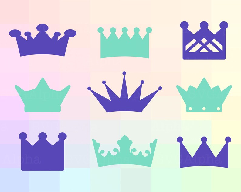 Download Clip Art Queen Crown Svg Crown Svg File Crown Dxf Crown Png Crown Cricut File Crow File For Your Diy Projects Crown Silhouette King Crown Svg Art Collectibles