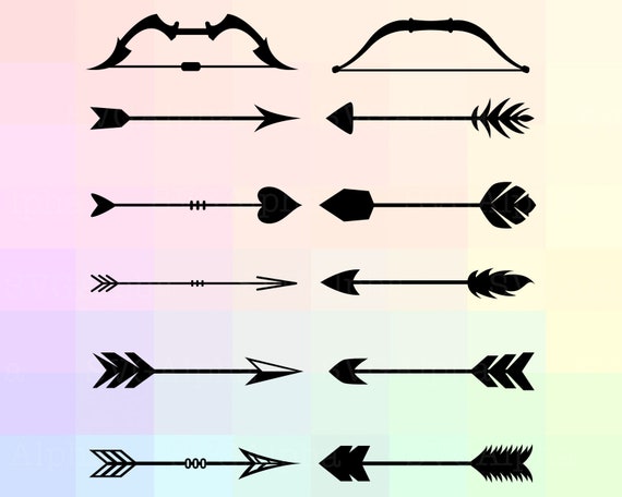 Flechas SVG Flechas Cricut SVG Flechas Clipart Flechas Dxf | Etsy España