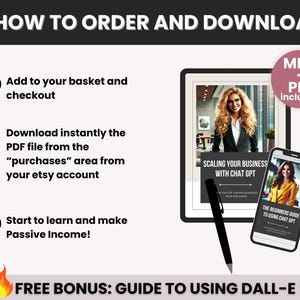 ChatGPT Guides For Business Growth with Master Resell Rights, Done for You ChatGPT Bundle to Sell on Etsy, PLR ChatGPT Small Business Guide image 9