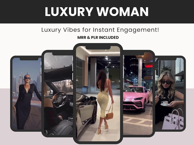 8000+Faceless Reels Bundle with Master Resell and Private Label Rights, Luxury Aesthetic Reels for Instagram, Faceless Videos for Instagram image 3