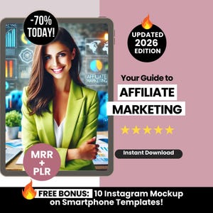 Beginners Affiliate Marketing Guide with Resell Rights, PLR Affiliate Marketing Guide, Master Resell Rights Marketing Guide image 1