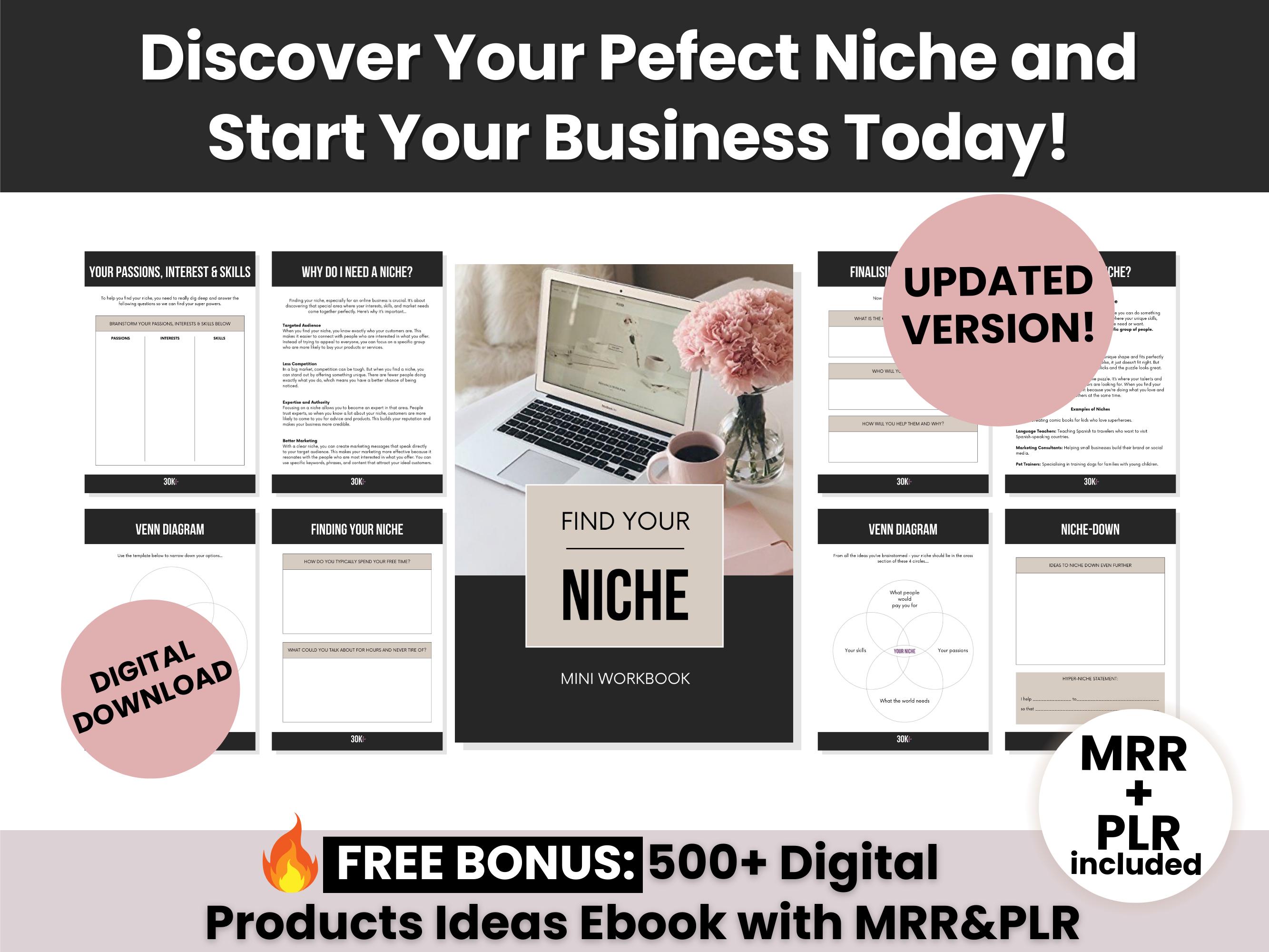 Example Niche Rms Entry How to Find Your Niche Guide With Private Label Rights, Done-for-you ...