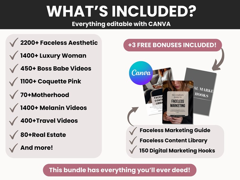 8000+Faceless Reels Bundle with Master Resell and Private Label Rights, Luxury Aesthetic Reels for Instagram, Faceless Videos for Instagram image 8