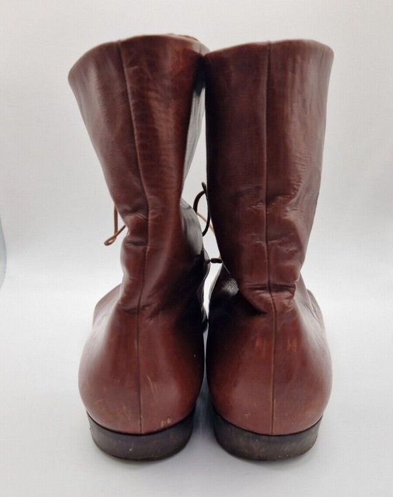 Vintage Salvatore Ferragamo Ankle Boots Size 8.5 … - image 4