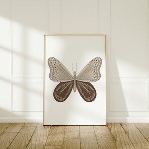 BUTTERFLY wall art printable, spiritual art, digital art, digital download, bedroom art, butterfly artwork, wall decor, unique gifts for her