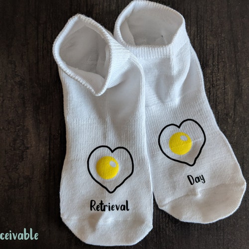 IVF Egg Retrieval Day Socks Infertilty 1 in Etsy