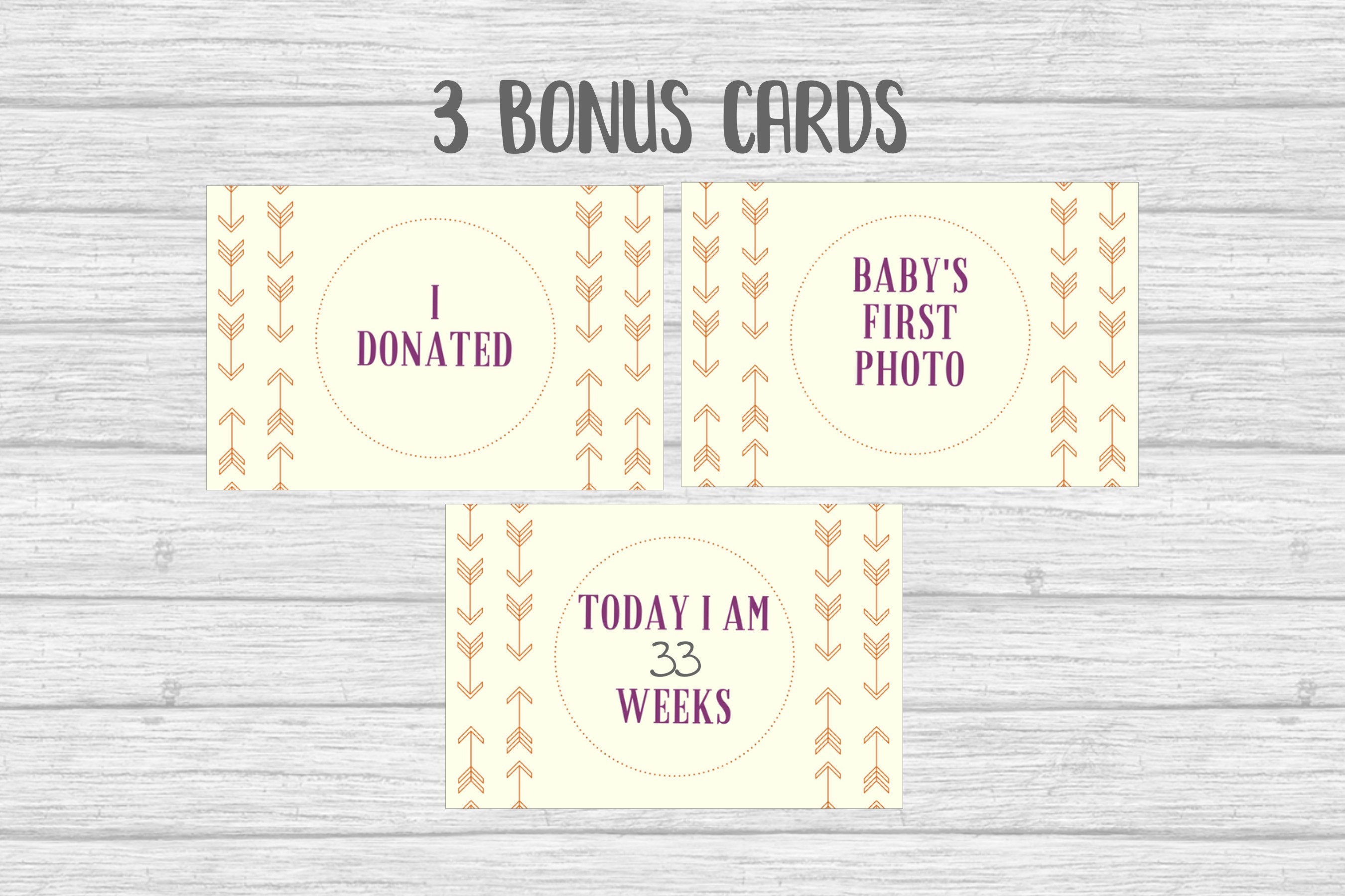 IVF Milestone Cards Digital Download | Etsy