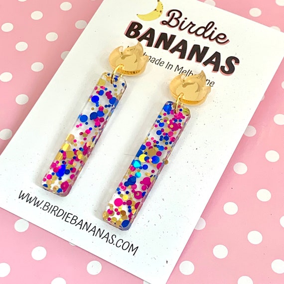 Birthday Candle Earrings, Unique Birthday Gifts for Her, Quirky Gifts, Birthday Earrings, 40th Birthday Gifts, Candle Earring