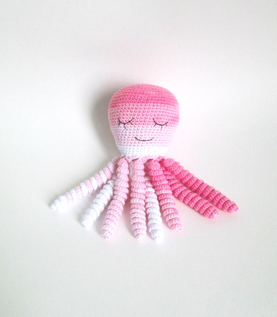 Pieuvre De Bebe Premature Rose Pastel Nouveau Ne Au Crochet Etsy
