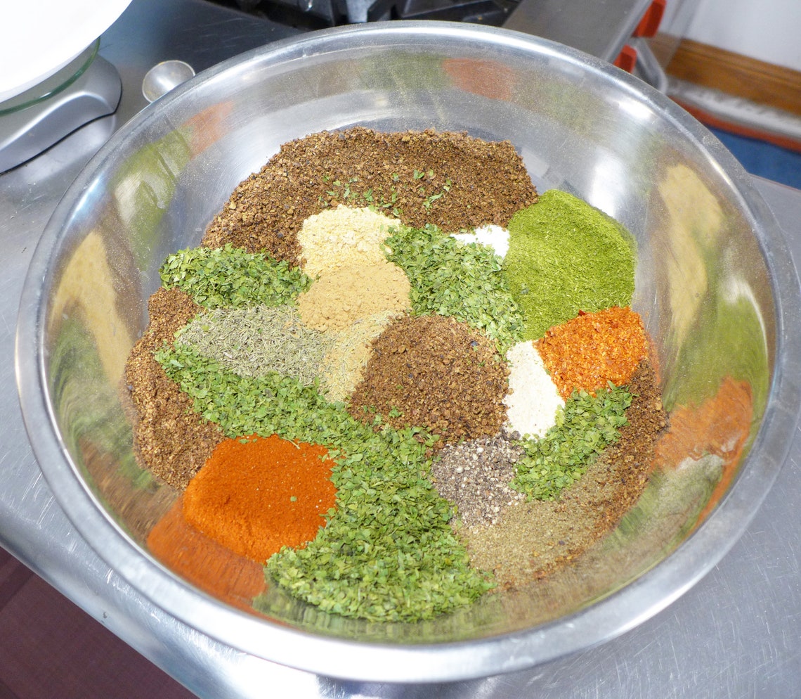 BBQ Rub Seasoning Spice Mix Natural No Chemicals Tofu Meat Substitute