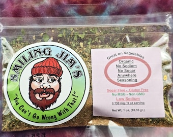 No Sodium No Sugar Seasoning, Organic Anywhere Blend Salt Free Spice