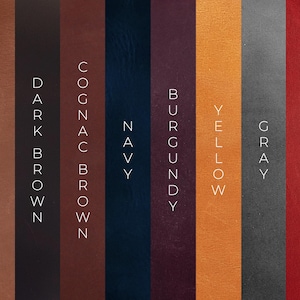 Small Two Tone Distressed Leather Satchel, Mini Crossbody Bag, Personalized Women Laptop Messenger image 10