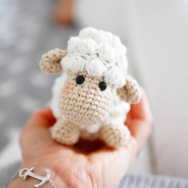 Häkelanleitung*crochet pattern* Schäfchen Hope, lamb Hope,deutsch,english,espanol,poruguese,français, italian,häkeln, Amigurumi