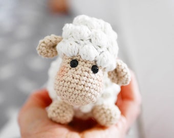 Wzór szydełkowy*wzór szydełkowy* Sheep Hope, Lamb Hope, niemiecki, angielski, Espanol, Poruguese, Français, włoski, szydełko, Amigurumi