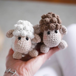 Crochet patterncrochet pattern Sheep Hope, lamb Hope, German, English, Espanol, Poruguese, Français, Italian, crochet, Amigurumi image 10