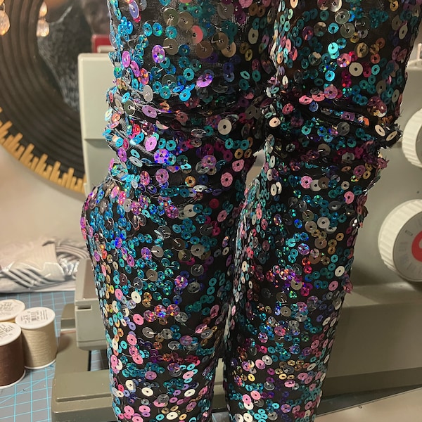 Calcetines holgados con lentejuelas