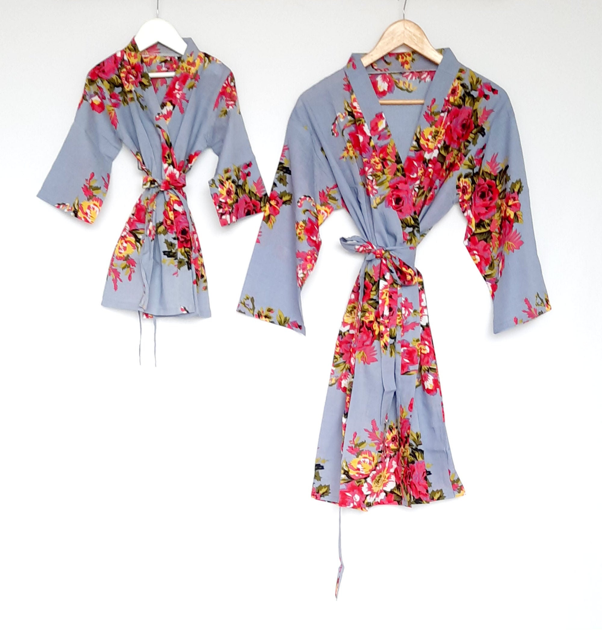 Mommy and Baby Robe Mother and Child Matching Outfit Mother Etsy