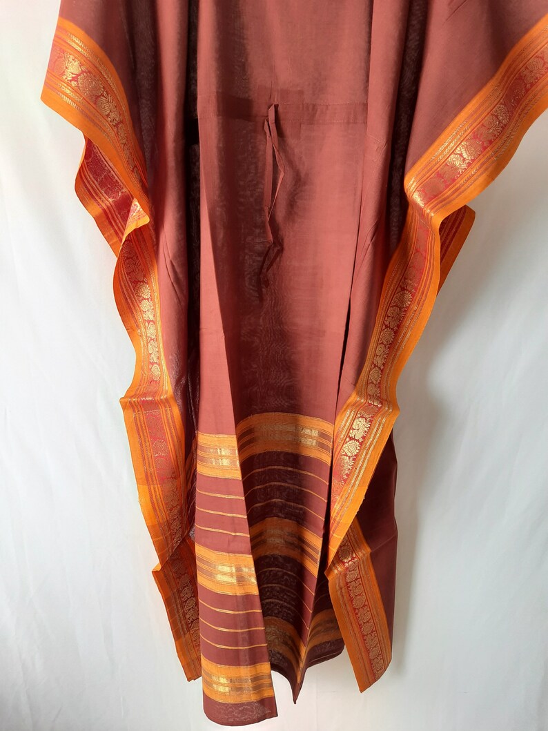 Maxi Dress Beach Wear Resort Clothing Bohemian Dress Sheer Gown Plus size Clothing Handloom Kaftan Long Maxi dress Maternity Dress