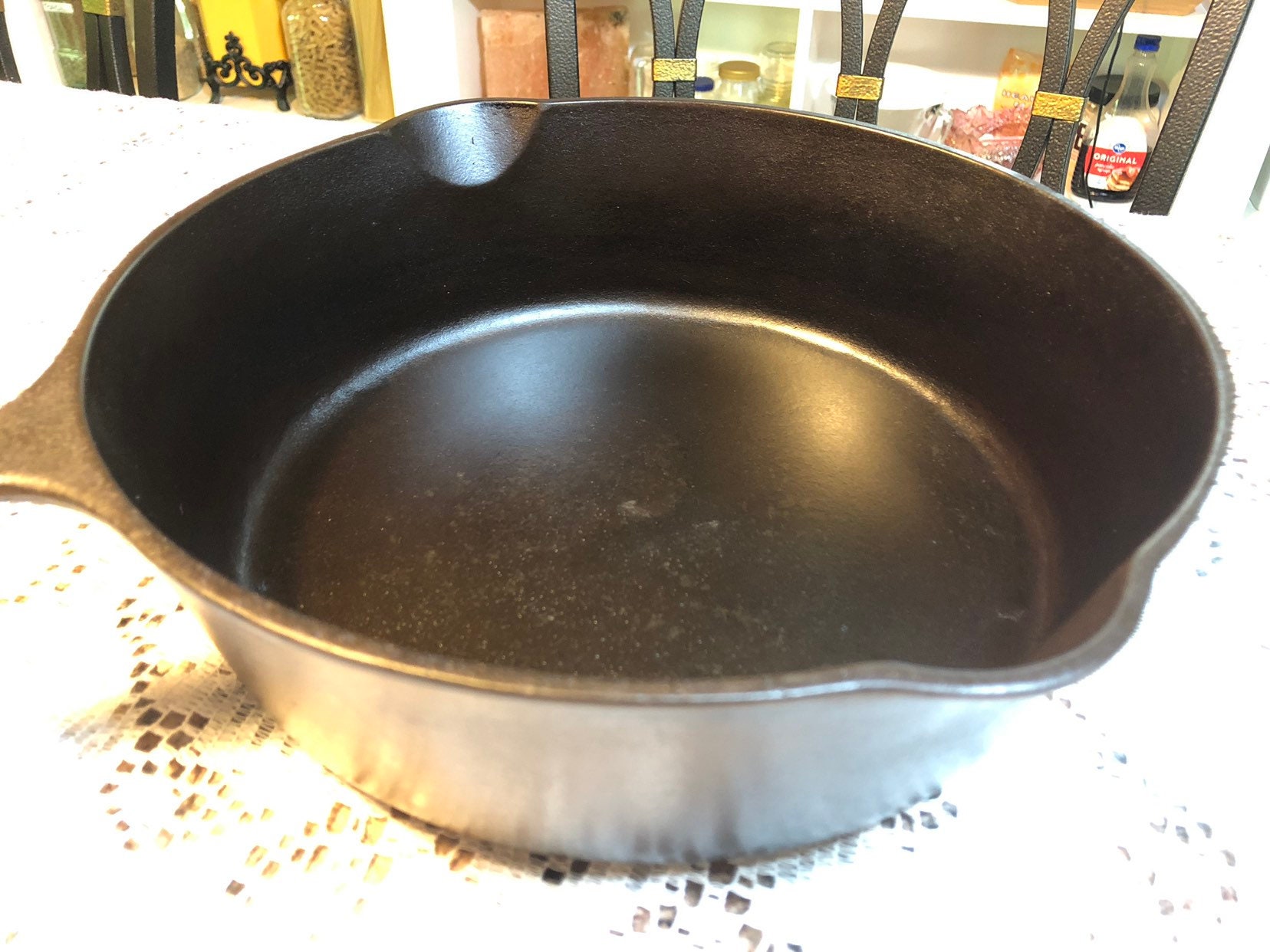 Griswold Iron Mountain Chicken Pan Chicken Fryer 8 1034B Etsy