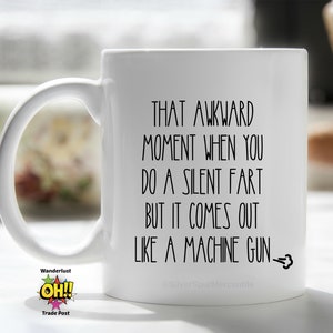 Funny Gift For Husband, Valentines Day Gift, Farts Mug, Gift For Boyfriend, Makin&#39; Farts Mug, Gift For Valentine&#39;s Day