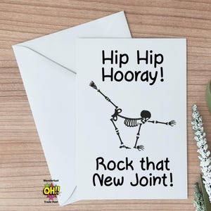 Hip Surgery Get Well Card, Post Hip Surgery Card, New Hip Recovery Card, Surgery Get Well, Rehab Card, Get Well Card After Hip Surgery